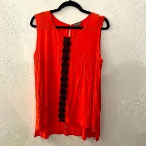 Orange/pink tank top